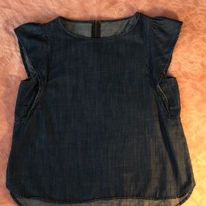 Denim blouse